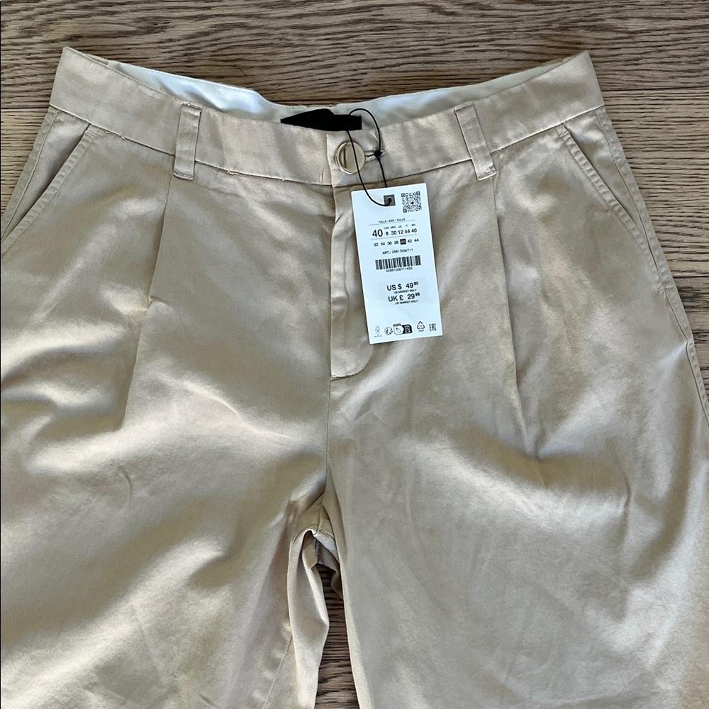 Zara khaki Pants